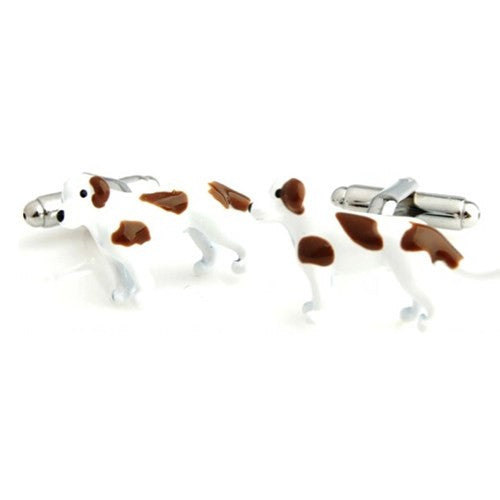 Dog 3-D Pet Cufflinks