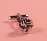 Silver Knot Cufflinks