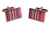 Rainbow Square Cufflinks