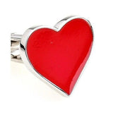 Red Heart Cufflinks