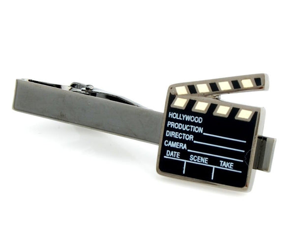 Clapperboard Tie Clip