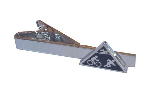 Triathlon Tie Clip