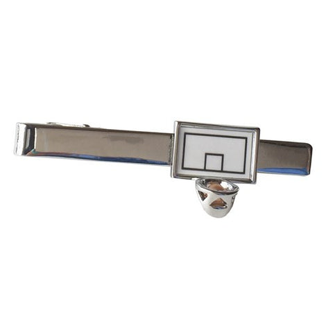 Basketball Hoop Sports Tie Clip