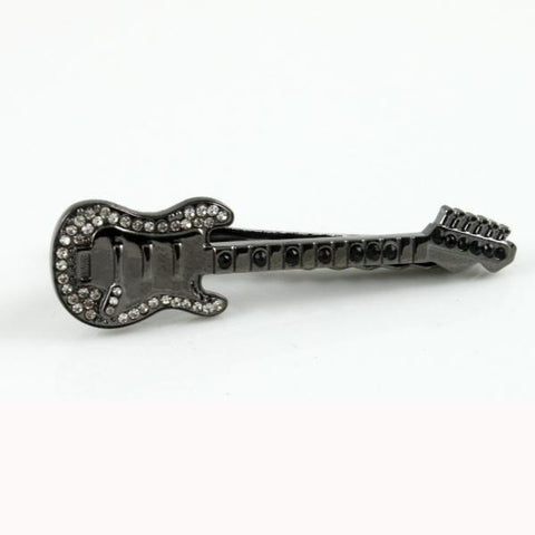 Guitar Musician Music Tie Clip