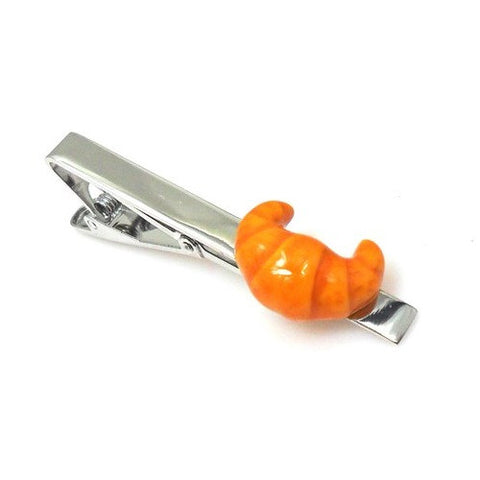 Croissant Bread Breakfast Tie Clip