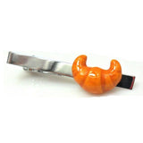 Croissant Bread Breakfast Tie Clip