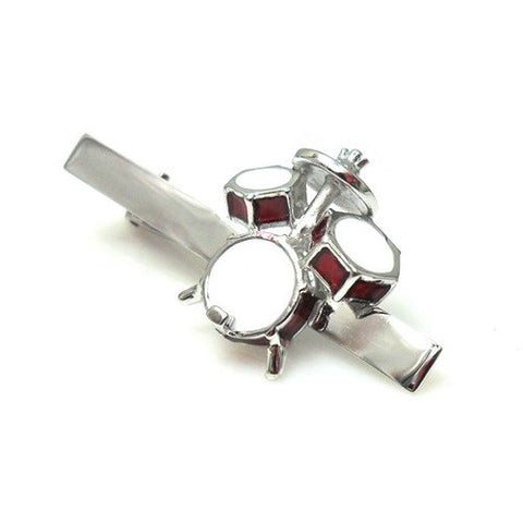 Drum Drummer Music Tie Clip