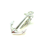 Anchor Tie Clip Sailor Navy