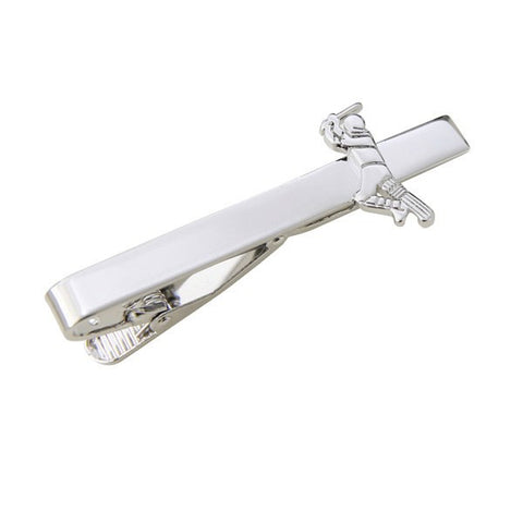 Cricket Bowler Ball Tie Bar Clasp