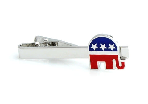 Elephant Animal Tie Clip