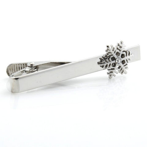 Snow Flake Tie Clip