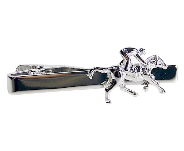 Horse Jockey Tie Clip