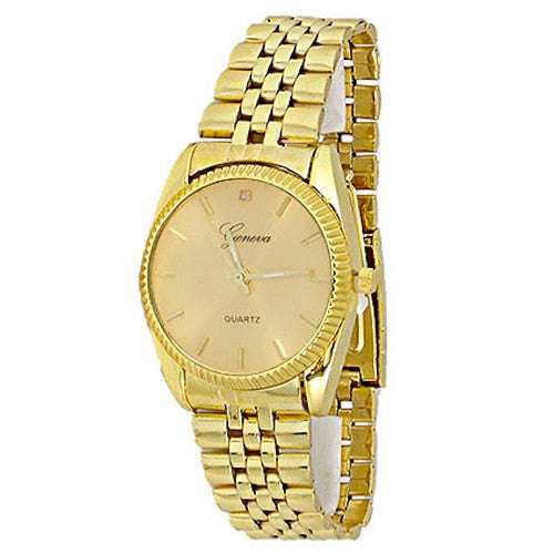 Gold (Rolex Inspired) Fashion Watch