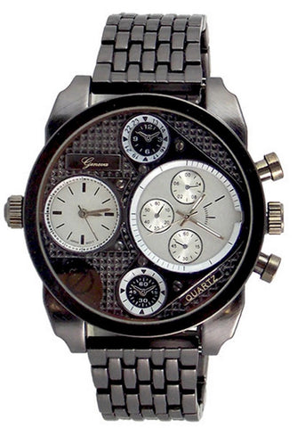 Dual Time Black Watch