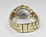 Gold Crystal Womens Watch