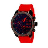 Red Black Mens Watch w/ Diesel Cologne