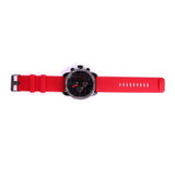 Red Black Mens Watch w/ Diesel Cologne