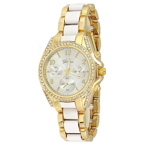 Gold Designer Fashion Watch