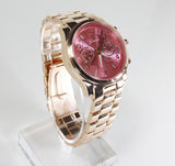 Pink Rose Gold Watch