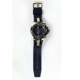 Gold Black Fashion Watch