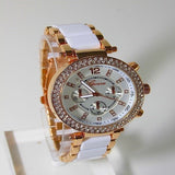 White Rose Gold Watch