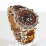 Rose Gold & Tortoise Shell Watch