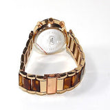 Rose Gold & Tortoise Shell Watch