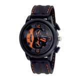 Black Orange Sports Watch