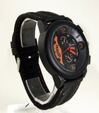 Black Orange Sports Watch