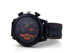 Black Orange Sports Watch